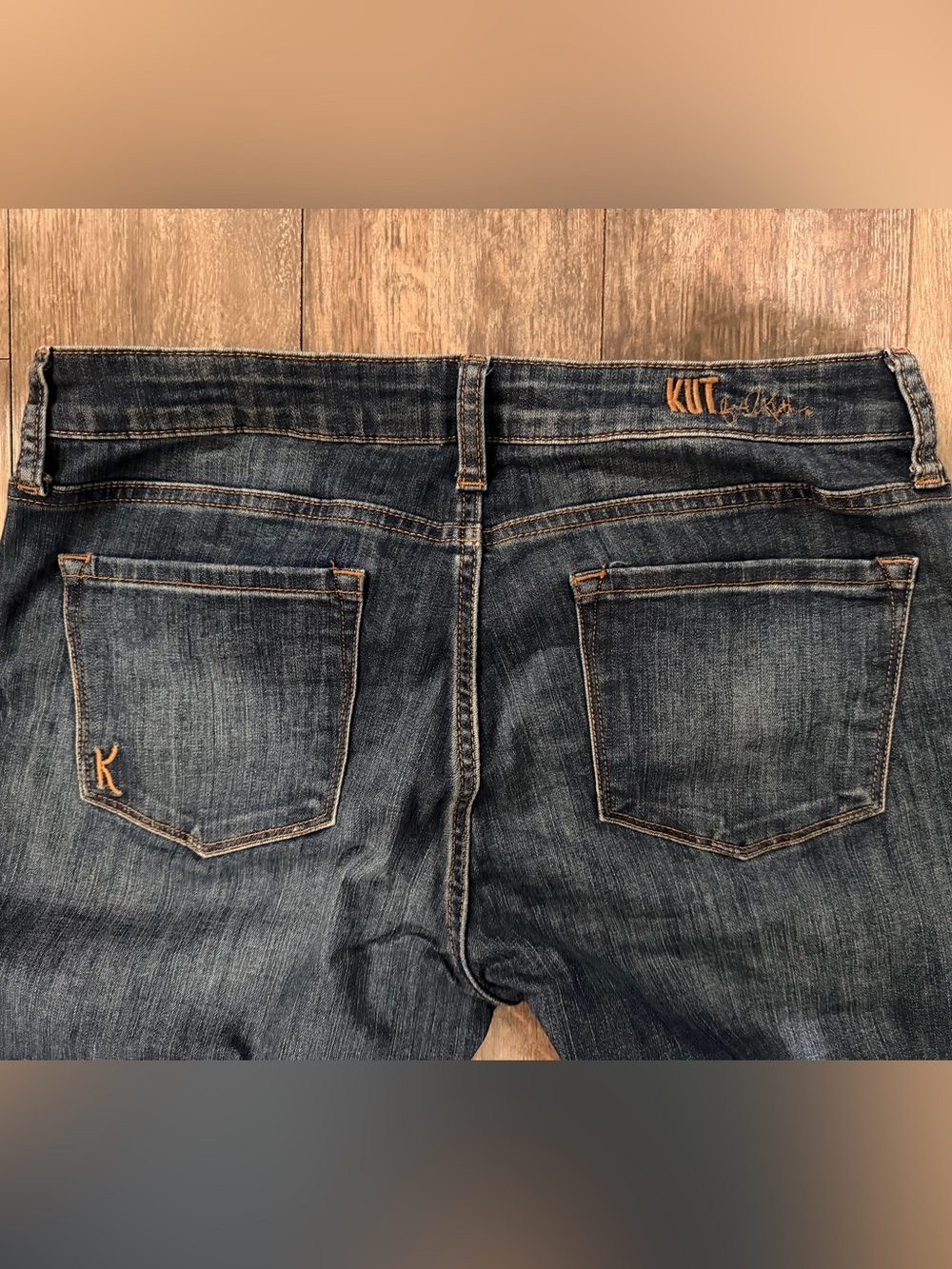 🌺Kut from the Kloth Navy Straight-Leg Women's Jeans - Picture 3 of 3